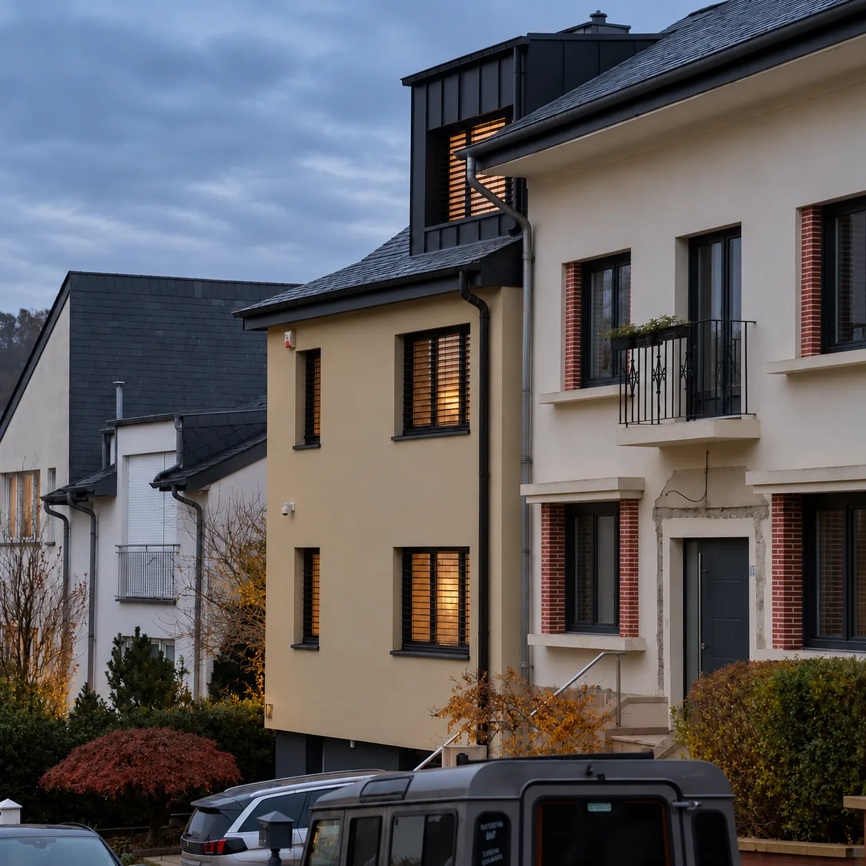 Extension de maison, Steinsel, LU — vue 1